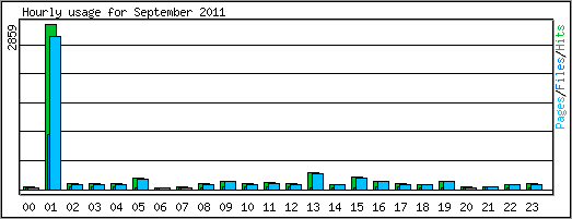 Hourly usage